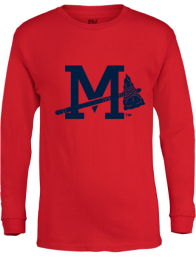 Mississippi Braves Youth Classic Long Sleeve Tee