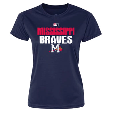 Mississippi Braves Women's Vexed Tee