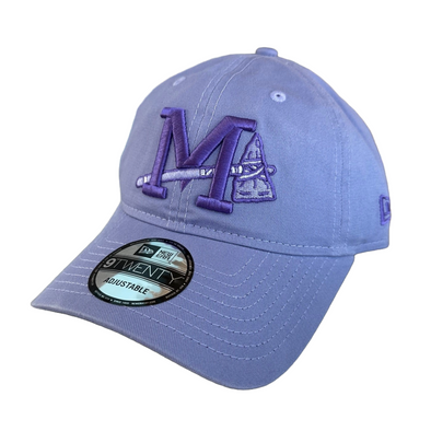 Mississippi Braves New Era 920 Lavender Cap