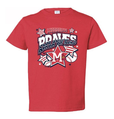 Mississippi Braves Toddler Quickly Tee