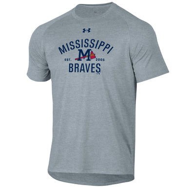 Mississippi Braves Under Armour Tech Tee