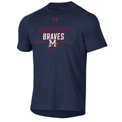 Mississippi Braves Under Armour Tech Tee