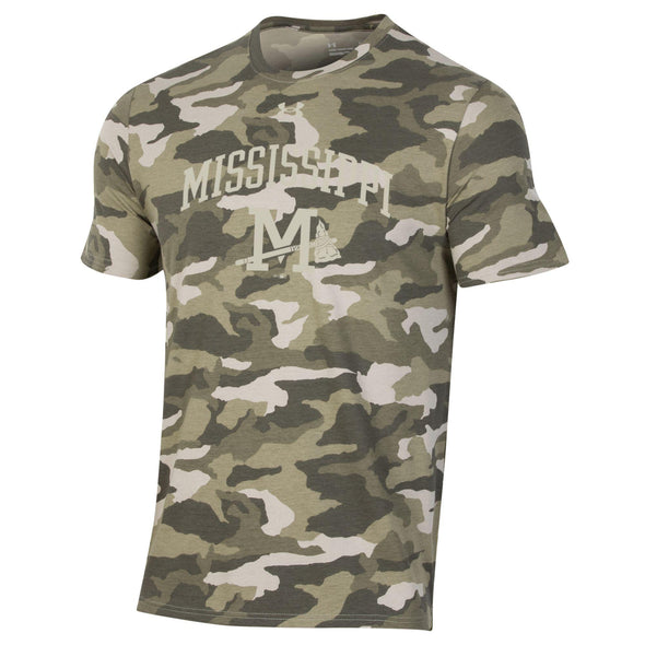 Mississippi Braves Under Armour Camo Tee