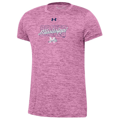 Mississippi Braves Under Armour Girls Tech Tee