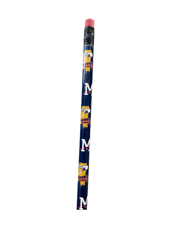 Mississippi Braves Pencil