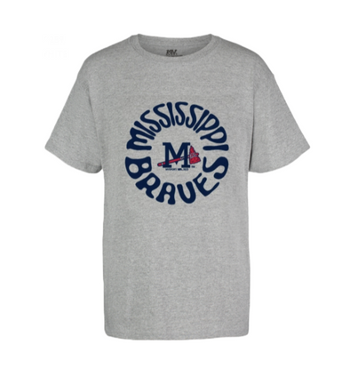 Mississippi Braves Youth Classic Tee