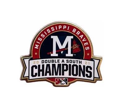 Mississippi Braves Championship Lapel Pin