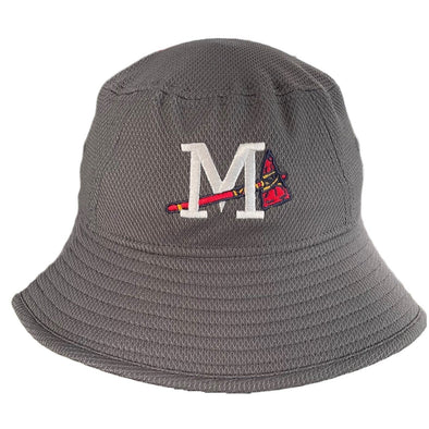Mississippi New Era Graphite Bucket Cap